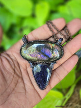 Load image into Gallery viewer, Purple Labradorite &amp; Blue Goldstone