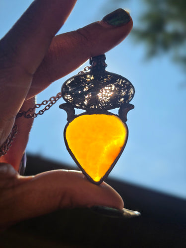 Black Tourmaline & Carnelian