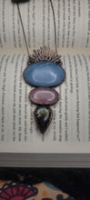 Load image into Gallery viewer, Blue Owyhee Opal, Kunzite, Labradorite