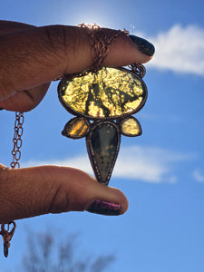 Moss Agate, Labradorite & Ocean Jasper