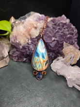 Load image into Gallery viewer, Labradorite, Blue Kyanite &amp; Citrine