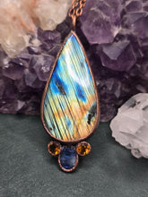 Load image into Gallery viewer, Labradorite, Blue Kyanite &amp; Citrine