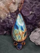 Load image into Gallery viewer, Labradorite, Blue Kyanite &amp; Citrine