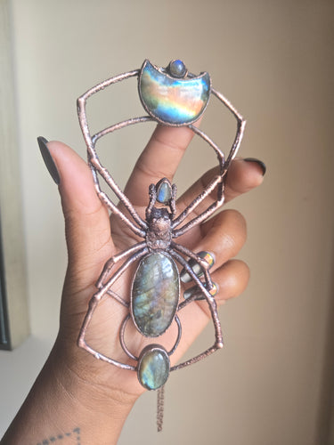 Labradorite Orb Weaver