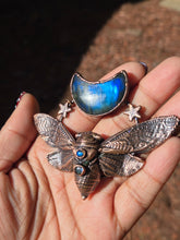 Load image into Gallery viewer, Real Cicada w Blue Labradorites
