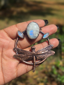 REAL Dragonfly (mini) w Moonstone