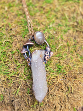 Load image into Gallery viewer, Mushroom Spirit Quartz w Grey Moonstone