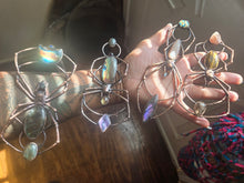 Load image into Gallery viewer, Labradorite &amp; Tiffany Stone Orb Weaver