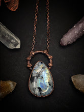 Load image into Gallery viewer, Moonstone &amp; Herkimer Diamond