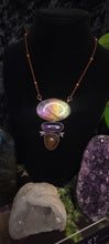 Load image into Gallery viewer, Labradorite Amethyst &amp; Amber
