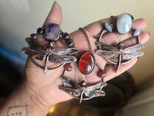 Load image into Gallery viewer, REAL Dragonfly (mini) w Moonstone