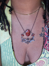 Load image into Gallery viewer, REAL Dragonfly (mini) w Carnelian