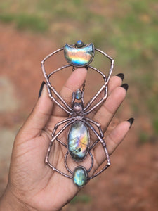 Labradorite Orb Weaver