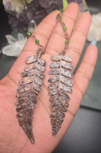 Load image into Gallery viewer, REAL Ferns w Chrome Diopside