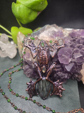 Load image into Gallery viewer, REAL Frog w Labradorite &amp; Green Jade