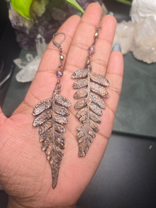 REAL Ferns w Super 7 & Golden Hematite