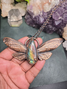 Labradorite Cicada Wings