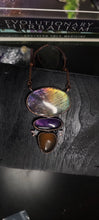 Load image into Gallery viewer, Labradorite Amethyst &amp; Amber